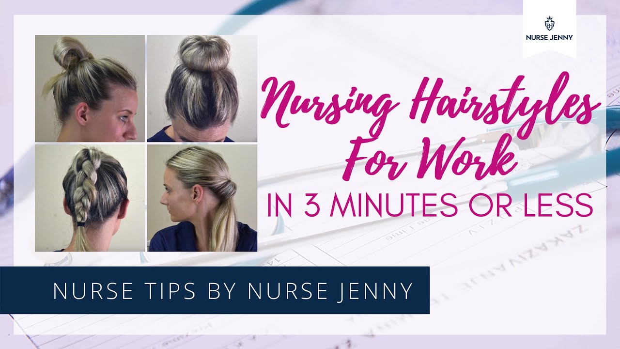 Stylish Hairdos For Nurses And Cnas E Phlebotomy Training