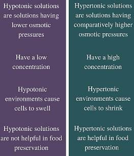 Understanding The Difference Between Hypertonic And Hypotonic Solutions